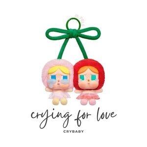 NEW | CRYBABY Crying for Love Plush Cherry